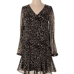 Banana Republic Leopard Dress Size 4